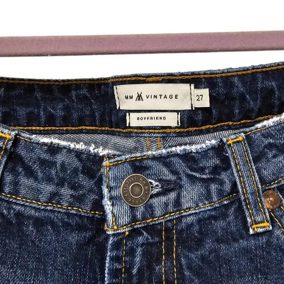 MM Vintage Gigi Patchwork Boyfriend Jeans - Picture 4 of 11